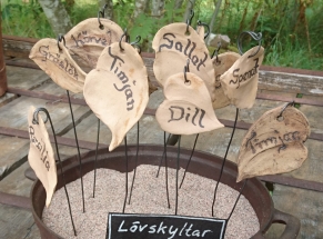 Växtskyltar