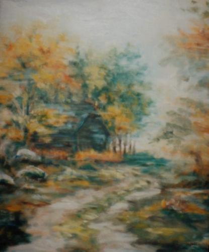 Höstväg 40x50 Såld