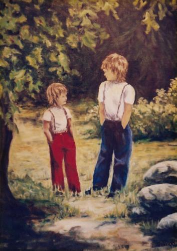 Möte 50x70 Såld